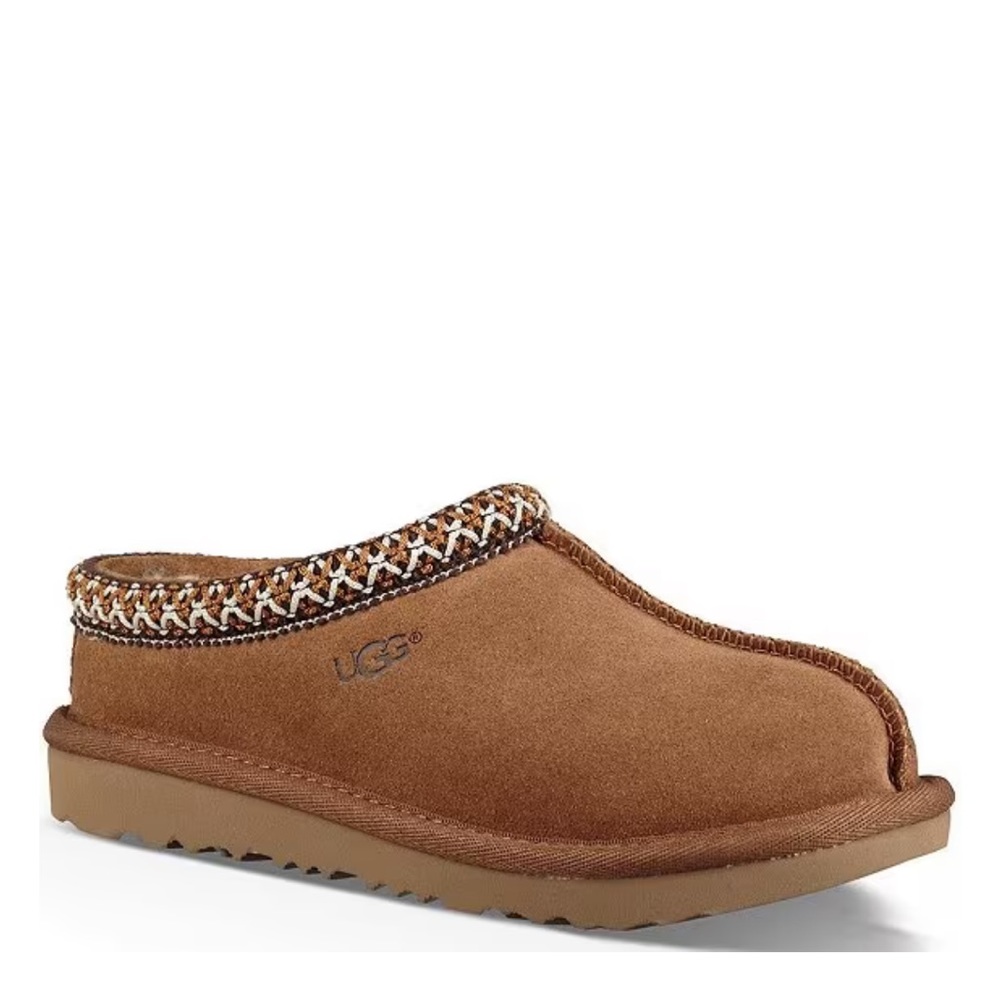Ugg Tasman II Suede Slippers Chestnut 4M Kids’ / 5 Women’s